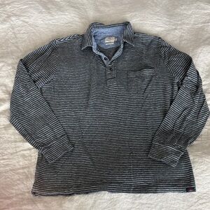 Faherty Men’s Organic Long Sleeve Polo